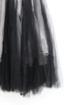 marc le bihan stretch dress 21909 BLACK/PEARL GREY black/pearl grey